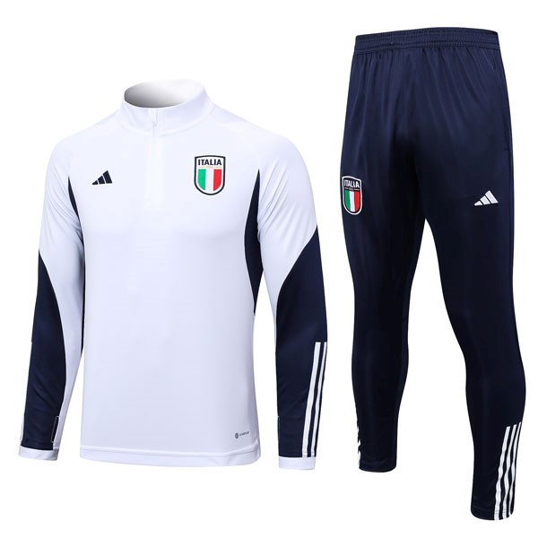 Sweatshirts Italien 2023-2024 Weiß